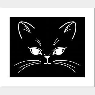 cat Posters and Art